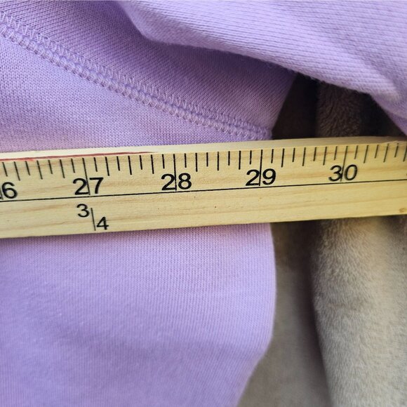 Vtg Quacker Factory Women's 3X Embroidered Pullover Sweatshirt Lavender QVC NWT - Picture 7 of 7